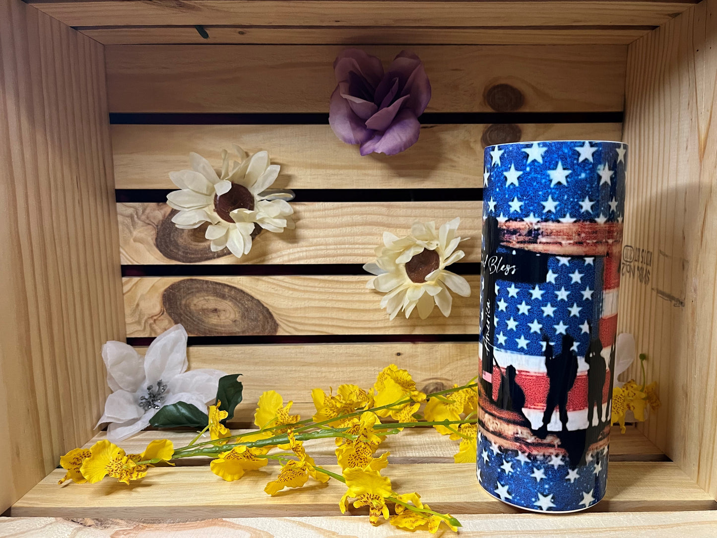 God Bless America Tumbler